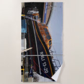 Unterstützung der RNLI Strandtuch (Vorderseite)