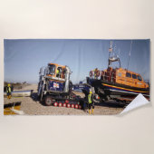 Unterstützung der RNLI Strandtuch (Vorderseite)