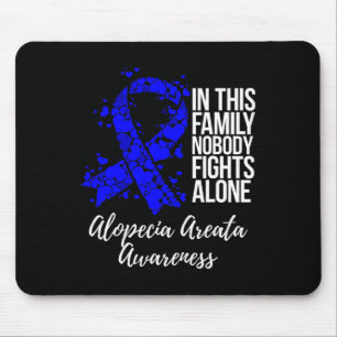 Unterstützung der Sensibilisierung für Alopezie Mousepad