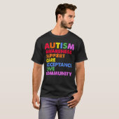 Unterstützung der Sensibilisierung für Autismus Be T-Shirt (Vorne ganz)