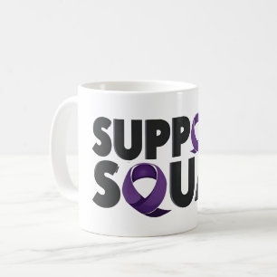 Unterstützung der Sensibilisierung für Hodenkrebs Kaffeetasse