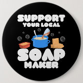 Unterstützung der Soap Maker Soapmaker Button (Vorderseite)