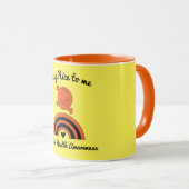 Unterstützung der Tasse des psychischen Gesundheit (VorderseiteRechts)