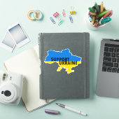 UNTERSTÜTZUNG DER UKRAINE AUFKLEBER (iPad Hülle)