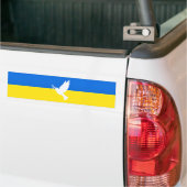 Unterstützung der Ukraine Autoaufkleber-Friedenstr Autoaufkleber (Auf Lkw)