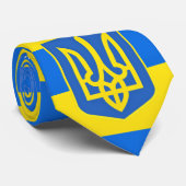 Unterstützung der Ukraine bei der Taschendiebstahl Krawatte (Gerollt)