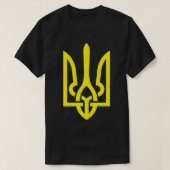 Unterstützung der Ukraine blaugelben Trizyb-Neuhei T-Shirt (Design vorne)