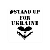 Unterstützung der Ukraine-Briefmarke für die Ukrai Gummistempel (Prägung)
