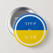Unterstützung der Ukraine Button (Vorne & Hinten)