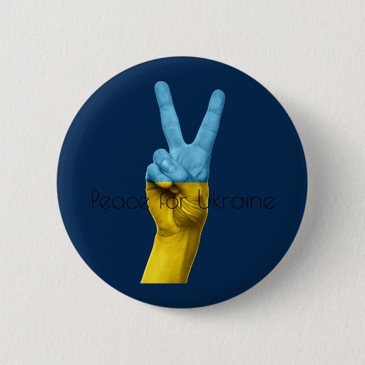 Unterstützung der Ukraine !!!!!!!! Button (Vorderseite)
