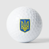 Unterstützung der Ukraine Coat of Arms Golf Balls Golfball (Vorderseite)