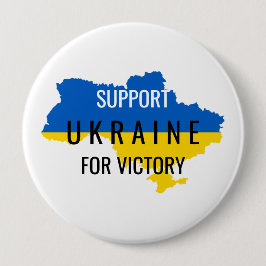Unterstützung der Ukraine für den Siegesüberlageru Button