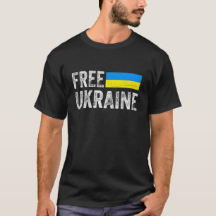 Unterstützung der Ukraine Ich stehe mit der Ukrain T-Shirt