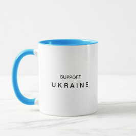 Unterstützung der Ukraine-Kaffee-Tasse Tasse