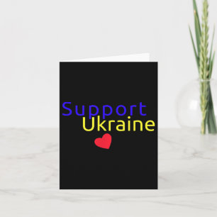 Unterstützung der Ukraine Kein Krieg ukrainische F Karte