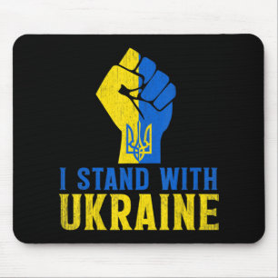 Unterstützung der Ukraine Liebe für Frauen Mousepad
