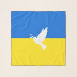 Unterstützung der Ukraine Scarf Dove ukrainische F Schal<br><div class="desc">Unterstützung Ukraine Scarves Dove of Peace - Freedom - Peace - Solidarity - Ukrainische Flagge Scarf - Strong Together - Freedom Victory ! Machen wir die Welt zu einem besseren Ort - alle zusammen! Eine bessere Welt beginnt - hängt ab - braucht Ihr auch! Sie können auf mehr als 1000...</div>