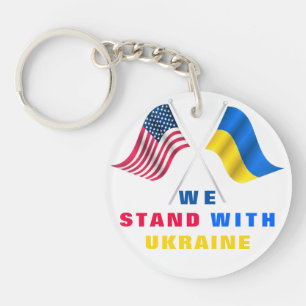 Unterstützung der Ukraine Schlüsselanhänger USA un