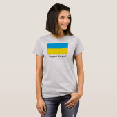 Unterstützung der Ukraine! T-Shirt (Vorne ganz)