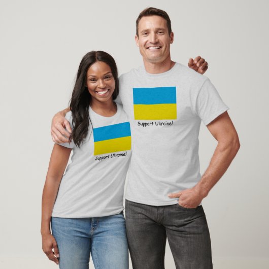 Unterstützung der Ukraine! T-Shirt (Unisex)