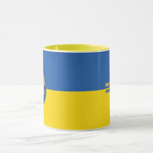 Unterstützung der Ukraine Tasse (Zentrum)