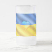 Unterstützung der Ukraine Tasse von Glasbäumen - F (Mittel)