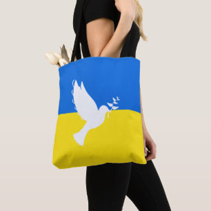 Unterstützung der Ukraine Tote Beutel Frieden Door Tasche