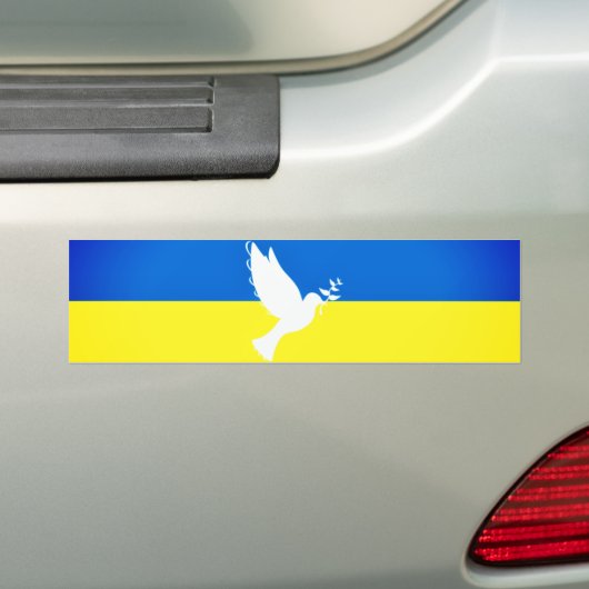 Unterstützung der ukrainischen Autoaufkleber für F (Auf Auto)