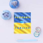 Unterstützung der ukrainischen Flyer-Flagge der Uk Flyer (Einzeln)