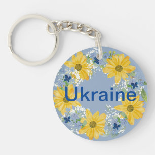 Unterstützung der ukrainischen Kranken ukrainische Schlüsselanhänger