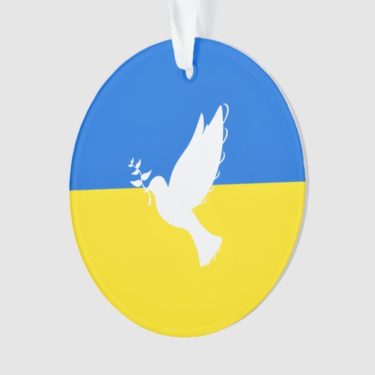 Unterstützung der ukrainischen Ornament Frieden Do (Vorderseite)