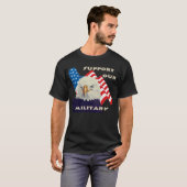 Unterstützung des amerikanischen T - Shirt unserer (Vorne ganz)