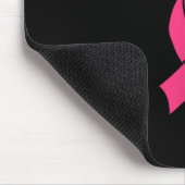 Unterstützung des Bewusstseins für Brustkrebs bei Mousepad (Ecke)