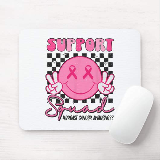 Unterstützung des Bewusstseins für Brustkrebs im Q Mousepad (Mit Mouse)