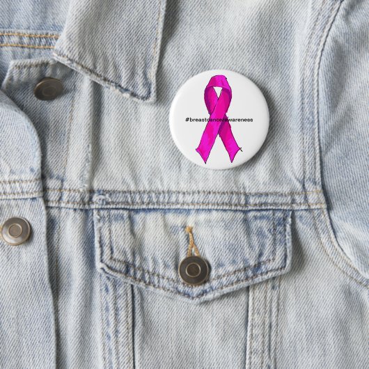 Unterstützung des Bewusstseins für den rosa Ribbon Button (Beispiel)
