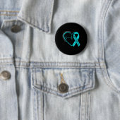Unterstützung des Bewusstseins für Gebärmutterhals Button (Beispiel)