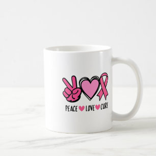 Unterstützung des Bewusstseins für Krebs Squad Pea Kaffeetasse