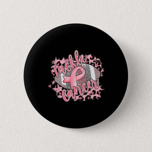 Unterstützung des Brustkrebs-Bewusstseins Button (Vorderseite)