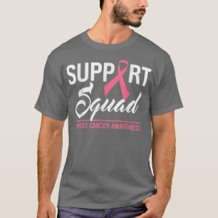 Unterstützung des Brustkrebs-Bewusstseins Squad Pi T-Shirt