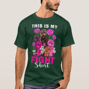 Unterstützung des Brustkrebs-Kriegers im Oktober R T-Shirt