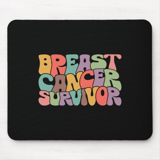 Unterstützung des Brustkrebs-Überlebens Mousepad (Vorne)
