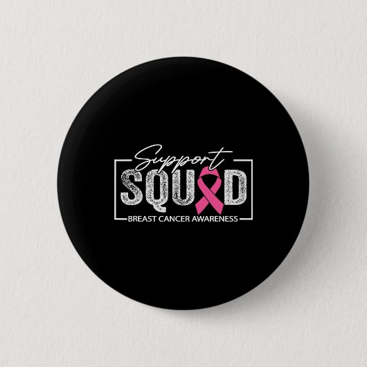 Unterstützung des Brustkrebskranzes Brustkrebs Button (Vorderseite)