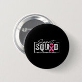 Unterstützung des Brustkrebskranzes Brustkrebs Button (Vorne & Hinten)