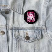 Unterstützung des Brustkrebskranzes Brustkrebs Button (Beispiel)