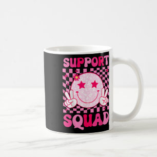 Unterstützung des Brustkrebskranzes Brustkrebs Kaffeetasse