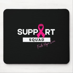 Unterstützung des Brustkrebskranzes Brustkrebs Mousepad