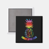Unterstützung des Buttons "Squad Cancún Survivor" Magnet (Vorderseite/Rückseite)