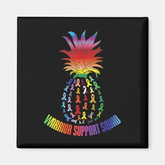 Unterstützung des Buttons "Squad Cancún Survivor" Magnet (Vorne)
