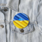 Unterstützung des Friedens in der Ukraine - Ukrain Button (Beispiel)