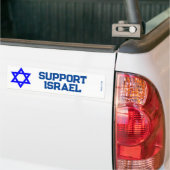 Unterstützung des israelischen Autoaufklebers Autoaufkleber (Auf Lkw)